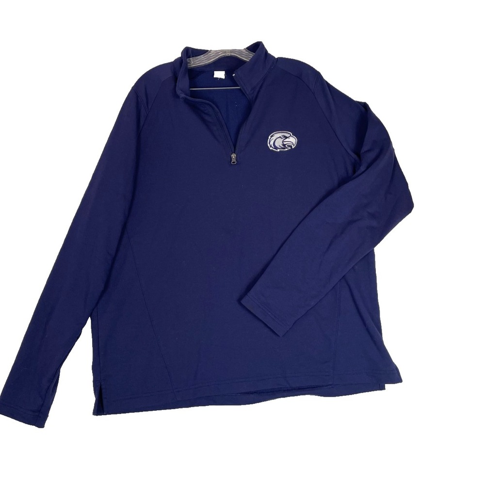Sport Tex Southern Mississippi Eagles Quarter‎ Zip Pullover Long Sleeve Men's XL